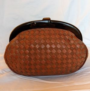 90s Vintage Bottega Veneta Clutch